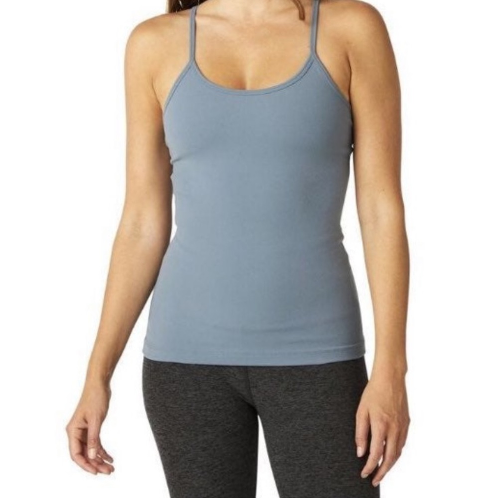 Sz S Beyond Yoga Scoop Open Back Tank